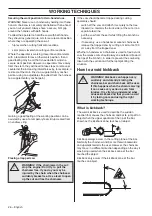 Preview for 26 page of Husqvarna T525 Operator'S Manual