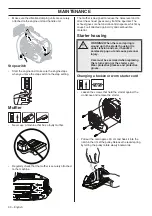 Preview for 30 page of Husqvarna T525 Operator'S Manual