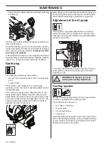 Preview for 32 page of Husqvarna T525 Operator'S Manual