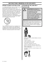 Preview for 42 page of Husqvarna T525 Operator'S Manual