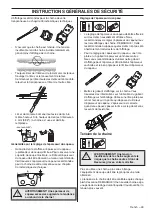 Preview for 49 page of Husqvarna T525 Operator'S Manual