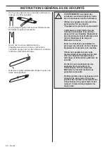 Preview for 52 page of Husqvarna T525 Operator'S Manual