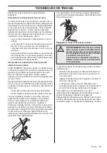 Preview for 63 page of Husqvarna T525 Operator'S Manual