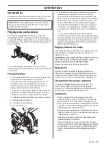 Preview for 65 page of Husqvarna T525 Operator'S Manual