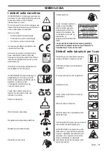 Preview for 75 page of Husqvarna T525 Operator'S Manual