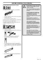 Preview for 89 page of Husqvarna T525 Operator'S Manual