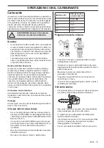 Preview for 91 page of Husqvarna T525 Operator'S Manual