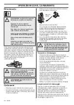 Preview for 92 page of Husqvarna T525 Operator'S Manual