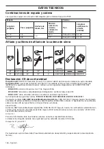 Preview for 146 page of Husqvarna T525 Operator'S Manual