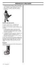 Preview for 170 page of Husqvarna T525 Operator'S Manual