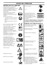 Preview for 187 page of Husqvarna T525 Operator'S Manual