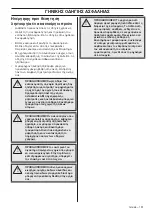 Preview for 191 page of Husqvarna T525 Operator'S Manual