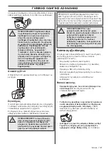 Preview for 197 page of Husqvarna T525 Operator'S Manual