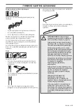 Preview for 203 page of Husqvarna T525 Operator'S Manual