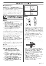 Preview for 205 page of Husqvarna T525 Operator'S Manual