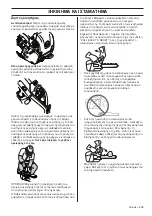 Preview for 209 page of Husqvarna T525 Operator'S Manual