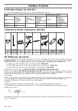 Preview for 226 page of Husqvarna T525 Operator'S Manual