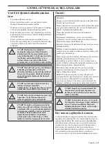 Preview for 231 page of Husqvarna T525 Operator'S Manual