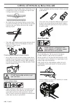 Preview for 238 page of Husqvarna T525 Operator'S Manual