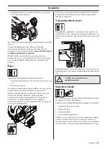 Preview for 257 page of Husqvarna T525 Operator'S Manual