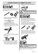 Preview for 273 page of Husqvarna T525 Operator'S Manual