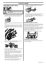 Preview for 277 page of Husqvarna T525 Operator'S Manual