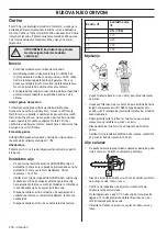 Preview for 278 page of Husqvarna T525 Operator'S Manual