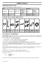 Preview for 296 page of Husqvarna T525 Operator'S Manual