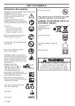 Preview for 2 page of Husqvarna T536 LiXP Operator'S Manual