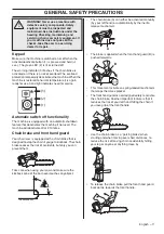 Preview for 11 page of Husqvarna T536 LiXP Operator'S Manual