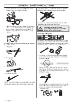 Preview for 16 page of Husqvarna T536 LiXP Operator'S Manual