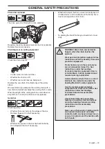 Preview for 19 page of Husqvarna T536 LiXP Operator'S Manual