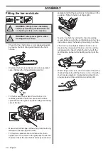 Preview for 20 page of Husqvarna T536 LiXP Operator'S Manual