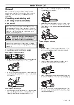 Preview for 35 page of Husqvarna T536 LiXP Operator'S Manual