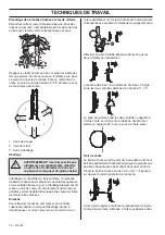 Preview for 74 page of Husqvarna T536 LiXP Operator'S Manual