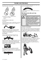 Preview for 120 page of Husqvarna T536 LiXP Operator'S Manual