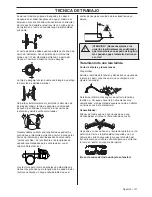 Предварительный просмотр 121 страницы Husqvarna T540 XP II Operator'S Manual