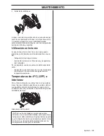 Предварительный просмотр 129 страницы Husqvarna T540 XP II Operator'S Manual