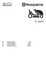 Preview for 1 page of Husqvarna TC 242TX Operator'S Manual