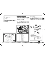 Предварительный просмотр 93 страницы Husqvarna TC 250 2011 Specifications - Operation - Maintenance