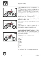 Предварительный просмотр 8 страницы Husqvarna TC 250 2011 Workshop Manual