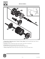 Предварительный просмотр 148 страницы Husqvarna TC 250 2011 Workshop Manual