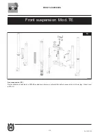 Предварительный просмотр 224 страницы Husqvarna TC 250 2011 Workshop Manual