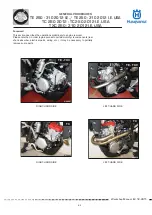 Предварительный просмотр 67 страницы Husqvarna TC 250 2012 I.E. USA Workshop Manual