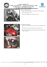 Предварительный просмотр 85 страницы Husqvarna TC 250 2012 I.E. USA Workshop Manual