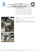 Предварительный просмотр 88 страницы Husqvarna TC 250 2012 I.E. USA Workshop Manual