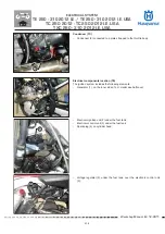 Предварительный просмотр 279 страницы Husqvarna TC 250 2012 I.E. USA Workshop Manual