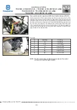 Предварительный просмотр 298 страницы Husqvarna TC 250 2012 I.E. USA Workshop Manual