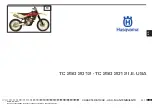 Предварительный просмотр 169 страницы Husqvarna TC 250 2012 Specifications - Operation - Maintenance