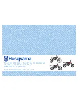 Husqvarna TC 450 2009 Service Manual предпросмотр